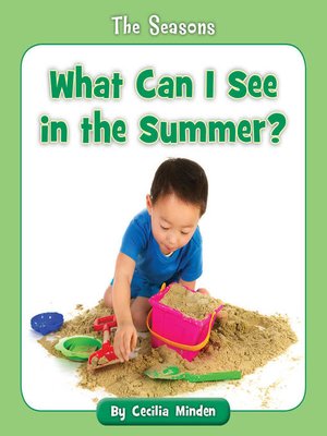 cover image of What Can I See in the Summer?